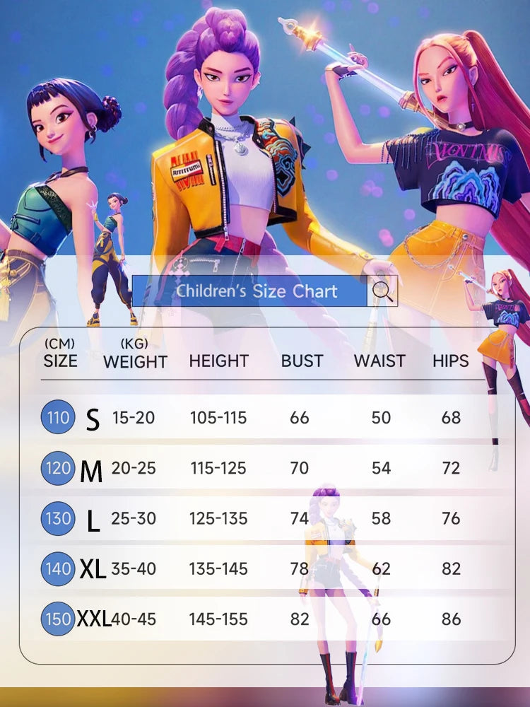 Rumi Cosplay Zoey Mira 3D-Druck-Edition Kostüm