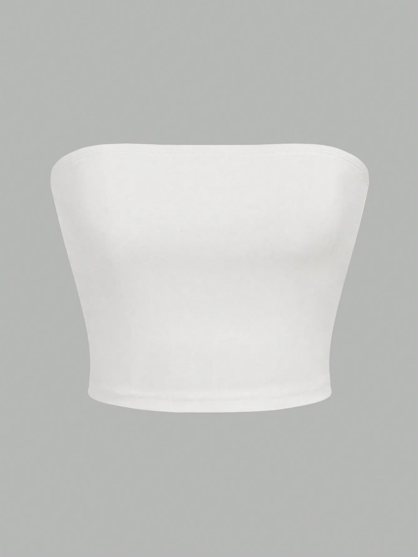 Haut Sans Bretelles Tubulaire Ensemble 3 Pièces Polyester