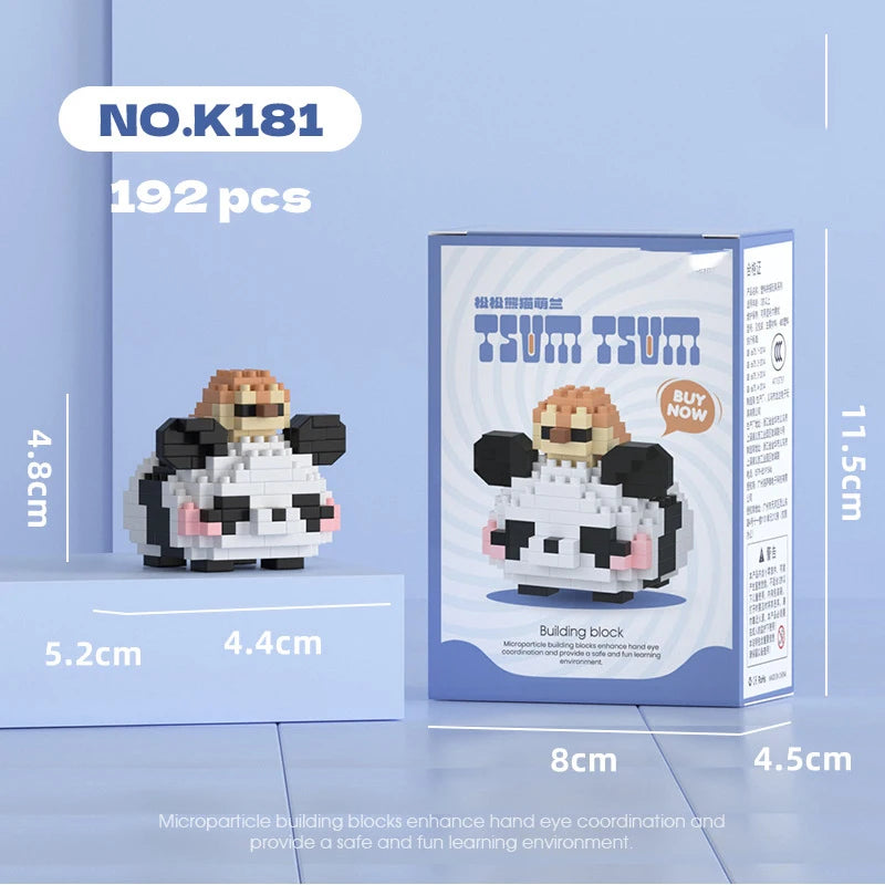 Mini Blocs De Construction Animal Chiens Chats Kit A Assembler Jouets Educatifs Pour Enfants 10 12 Ans Cadeau by LSDLBoutique.ch