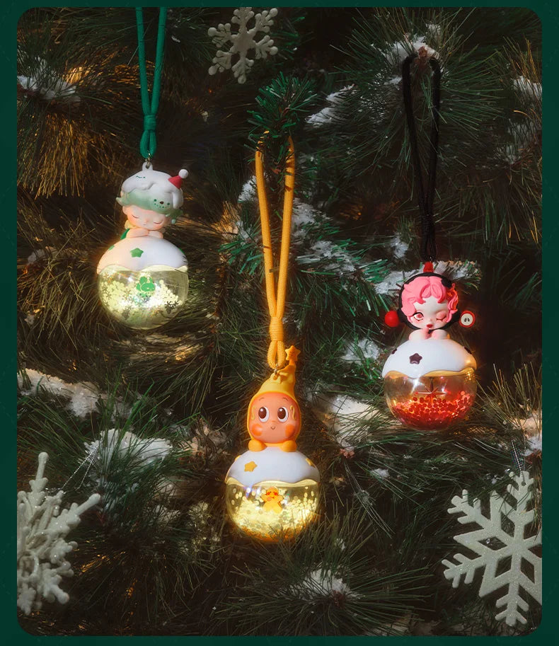 POP MART Leuchtender Anhänger „Apfel meines Auges“ Kawaii-Figur