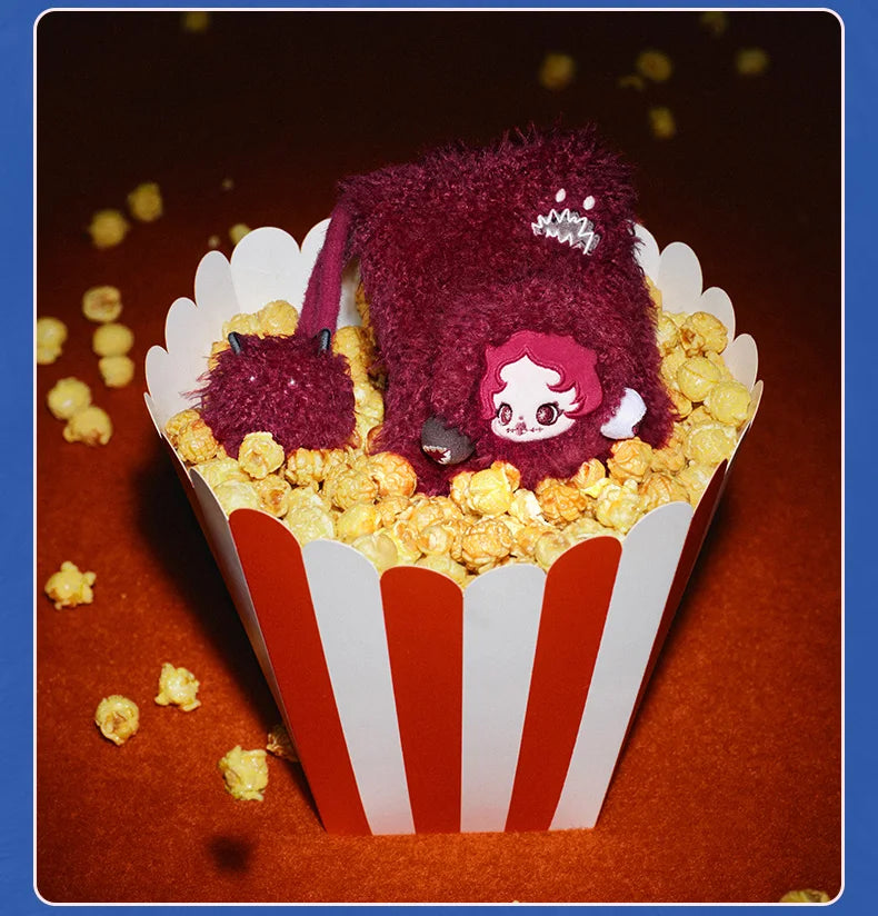 POP MART SkullPanda Mini Bag Blind Box Plush Brown