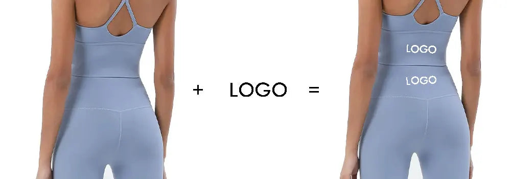 Naked Feeling Ensemble Sport Sans Couture Bleu Femme