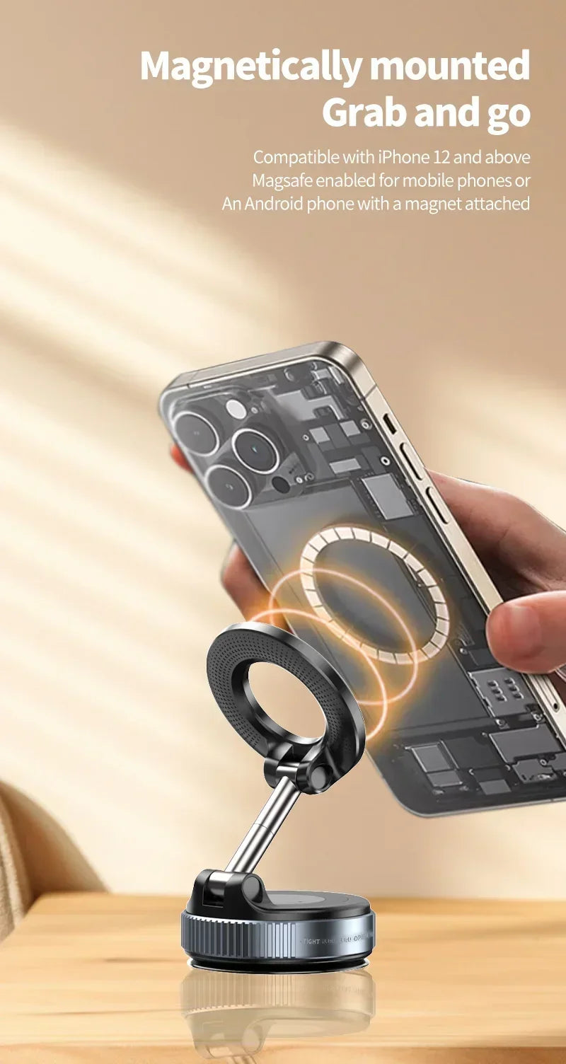 Xiaomi Support Téléphone Magnétique Pliable 360 Deg Voiture