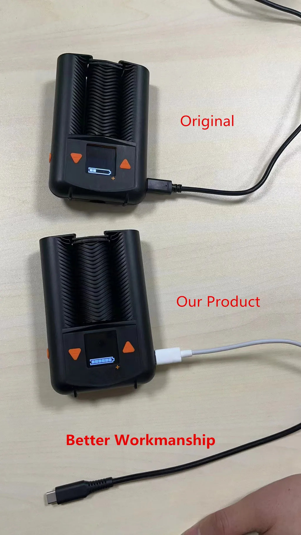 Mighty+ Tragbarer Keramik-Vaporizer für getrocknete Kräuter