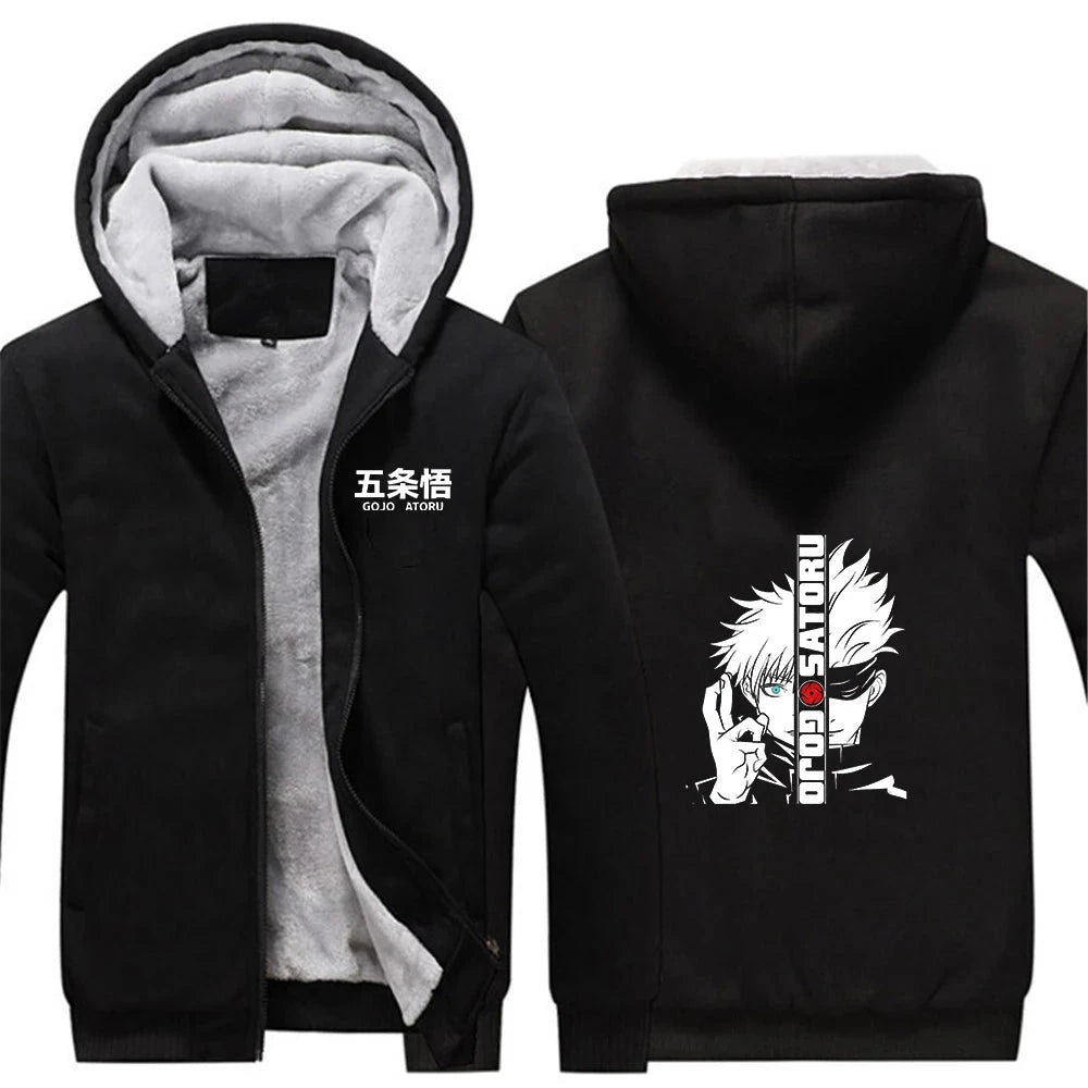 Patchwork Jujutsu Kaisen Gojo Satoru Kapuzenpullover