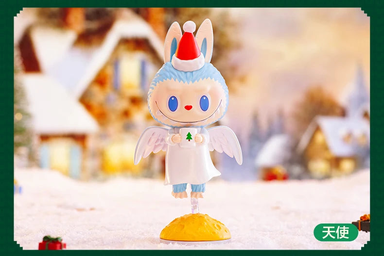 Pop Mart Labubu Let’s Christmas Figurine Mystère en PVC 8 cm Kawaii Collection Noel by LSDLBoutique.ch
