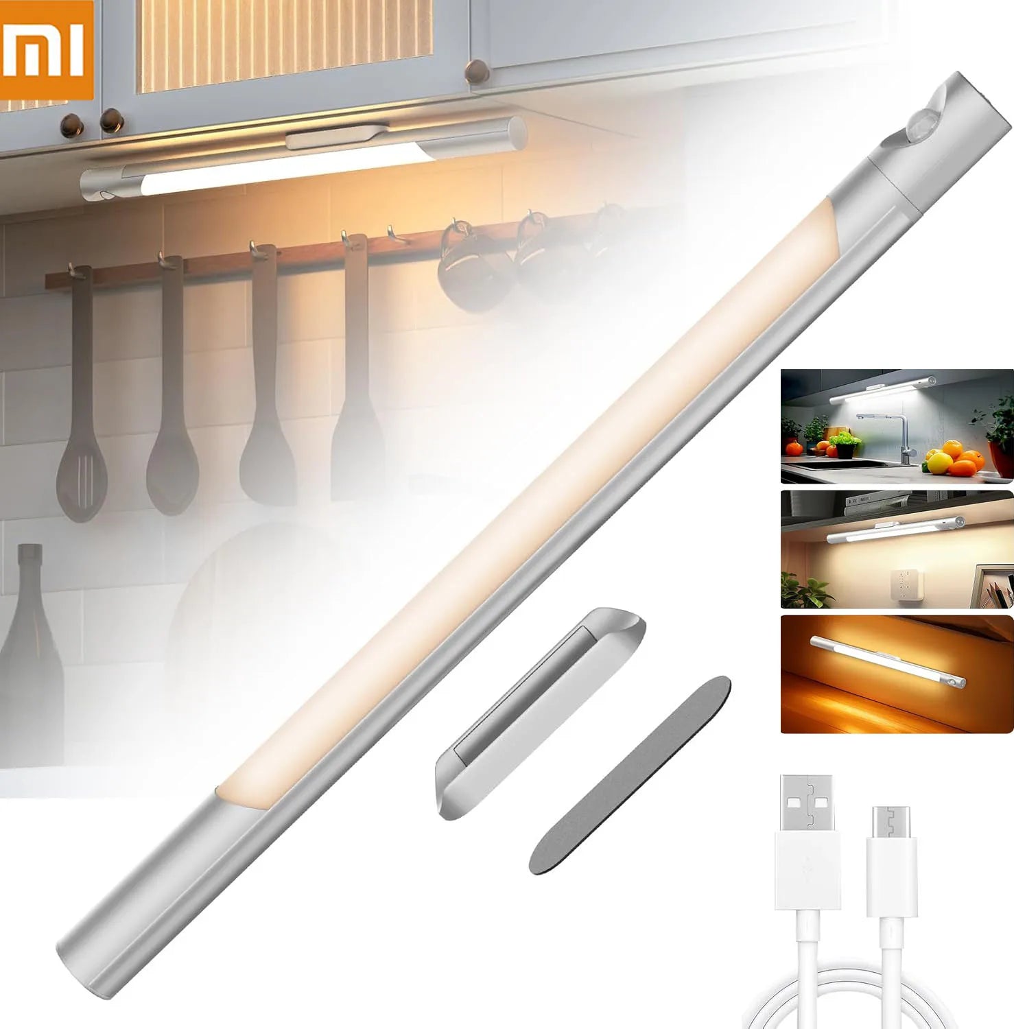 Xiaomi 40cm 3000mAh Magnetic Sensor LED Night Light