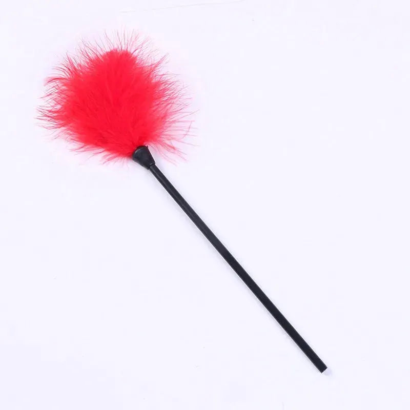 Chatouille en plumes – Accessoire de jeu sensoriel