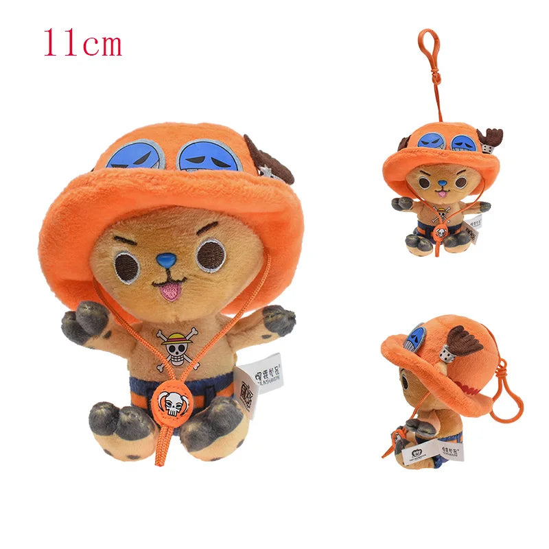 Peluche One Piece – Personnages des Straw Hat Pirates – Mini Tony Chopper et Compagnons
