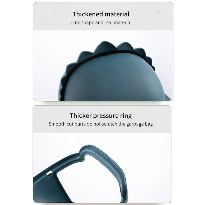 Mini-Mülleimer in pinkfarbenem Kawaii-Cartoon-Design für den Schreibtisch im Kinderzimmer