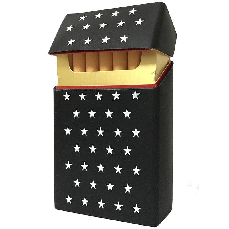 Zigarettenetui aus Silikon in Totenkopfform, Fassungsvermögen: 20 Zigaretten, für Damen und Herren