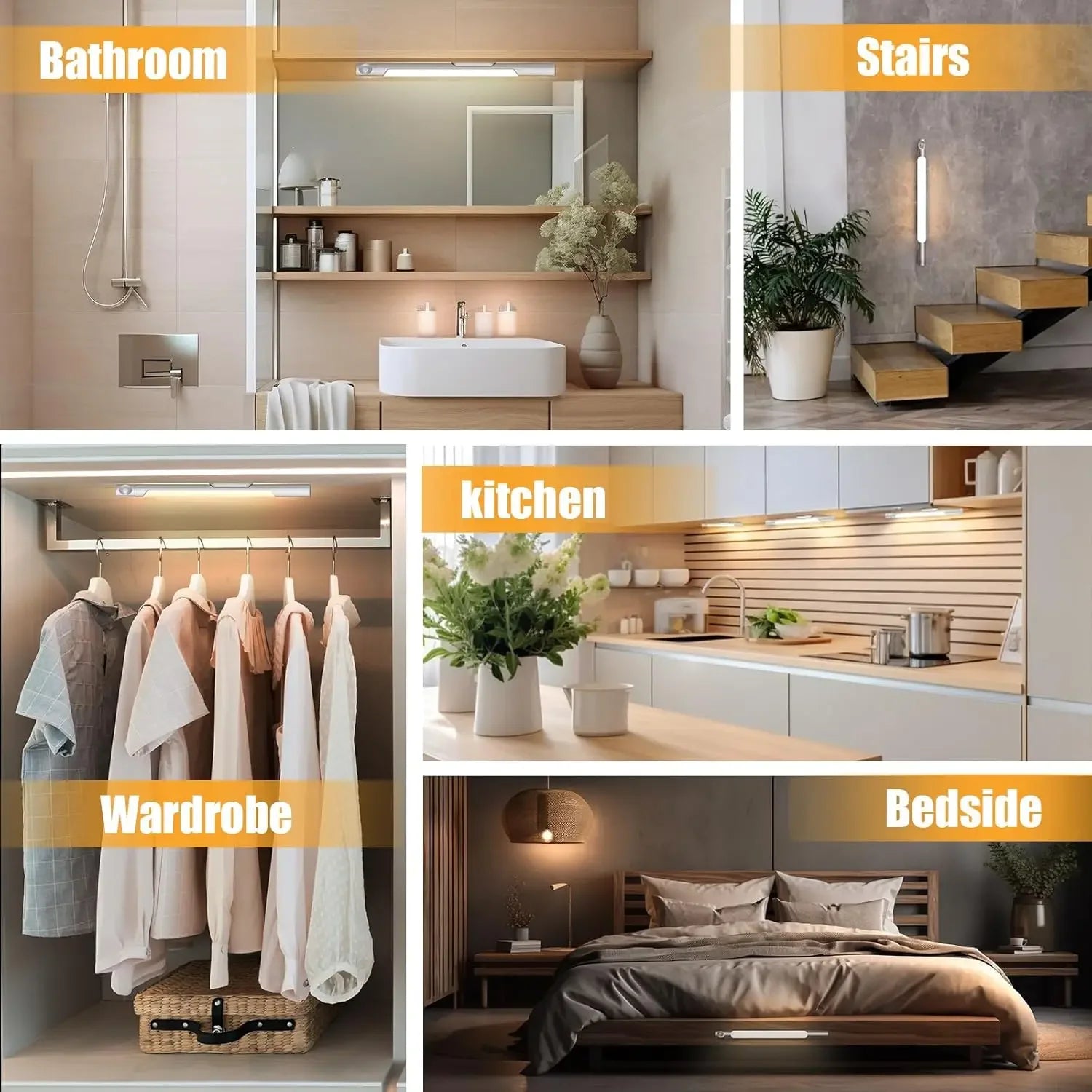 Xiaomi 40cm 3000mAh Magnetic Sensor LED Night Light