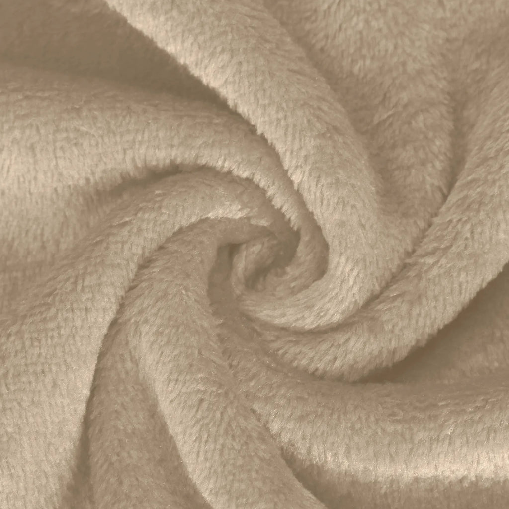 Peignoir à Capuche en Coton et Velours Côtelé Bordeaux