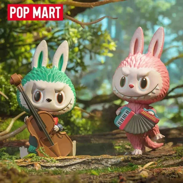 Pop Mart Labubu Forest Konzert PVC-Figurenkollektion