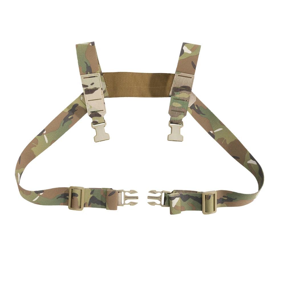 Spanker Taktische Brusttasche, Tarnmuster, Nylon Cordura, MOLLE