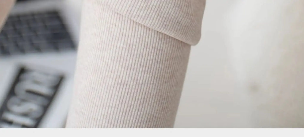 Leggings Femme Coton Spandex Polaire Gris Taille Haute