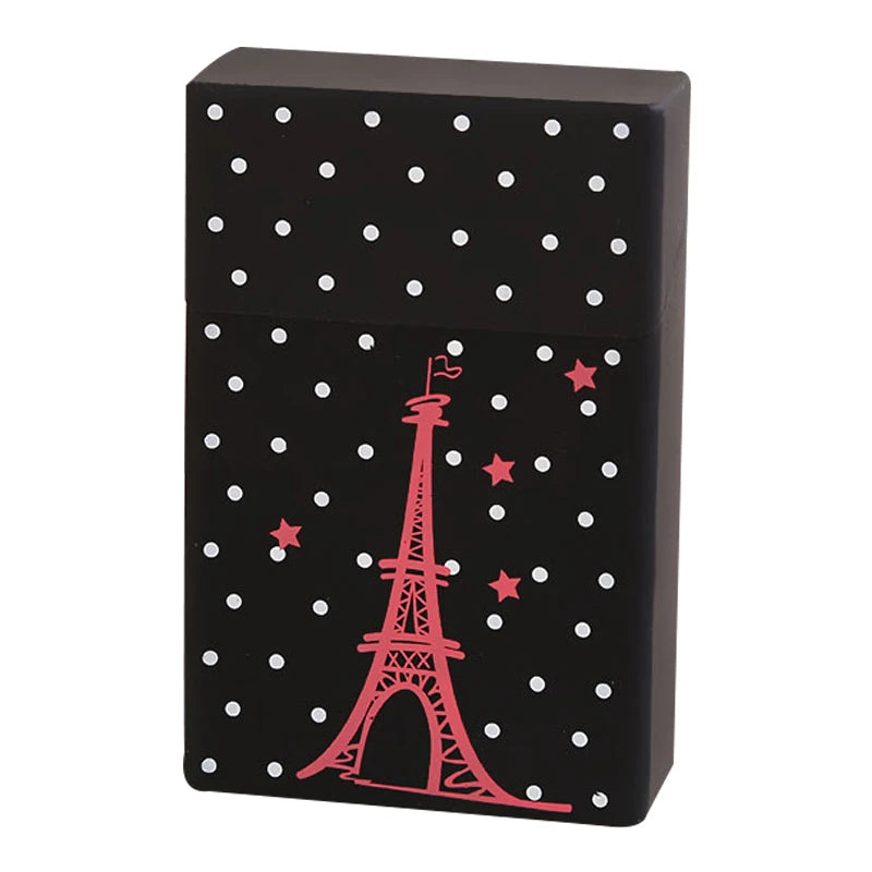 Zigarettenetui aus Silikon in Totenkopfform, Fassungsvermögen: 20 Zigaretten, für Damen und Herren