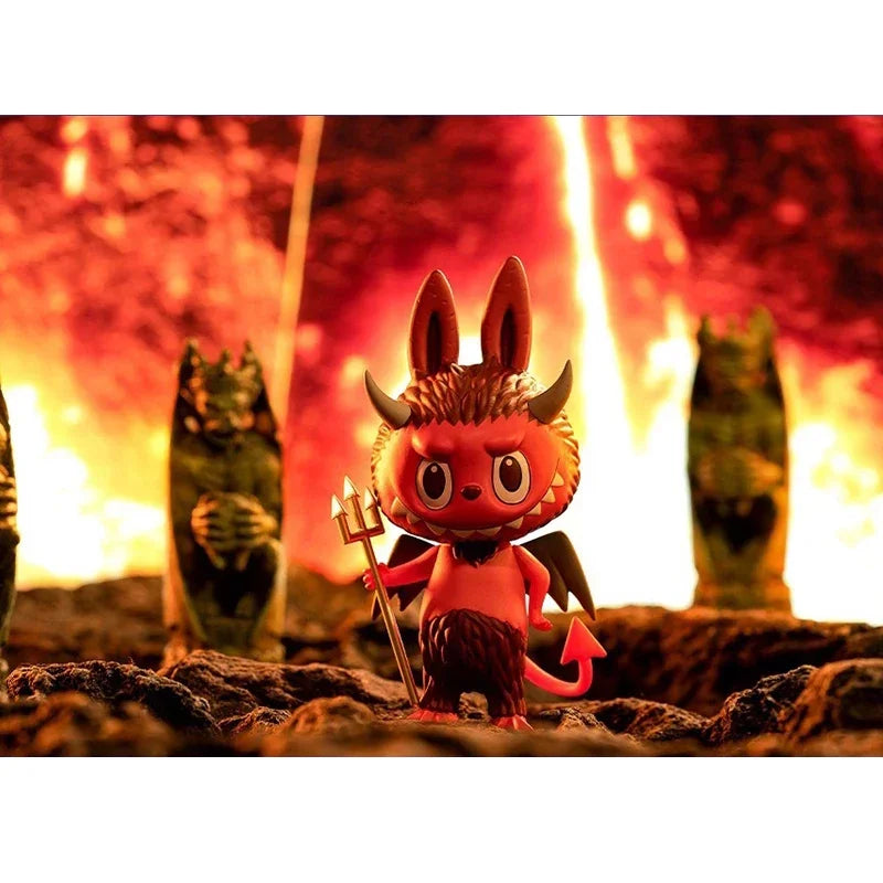 Pop Mart Labubu Halloween Monster Figur PVC 8 ​​cm