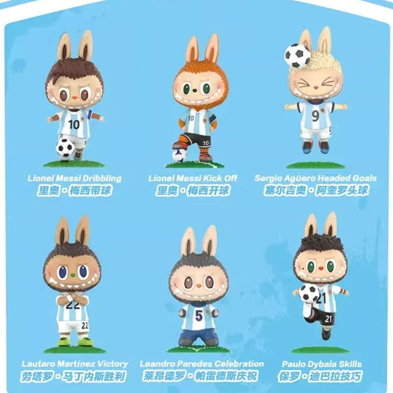 Pop Mart Labubu Blind Box Asociacion Del Futbol Argentino 8 Cm Figurine Officielle by LSDLBoutique.ch