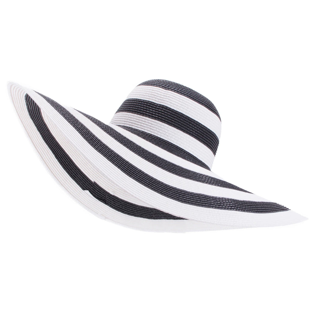 Chapeau de paille pliable à large bord – Lawliet A330