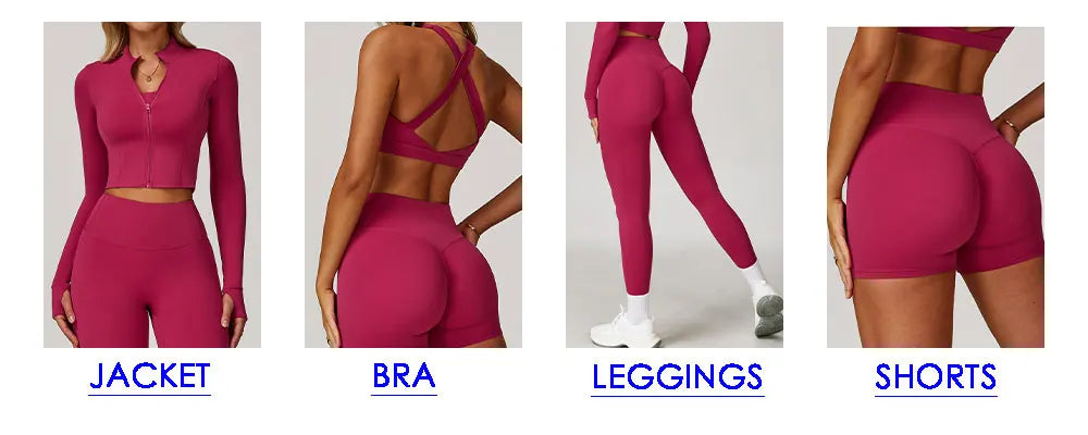 Ensemble Yoga Femme Bleu Ciel 3 Pièces Short Taille Haute Soutien Gorge