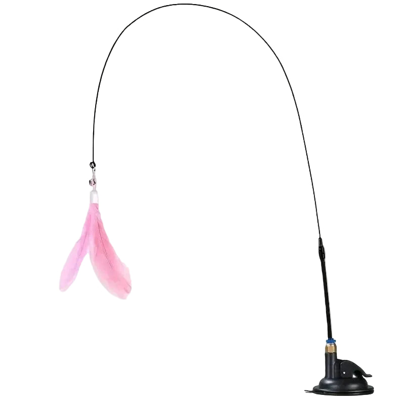 Jouet interactif pour chat – Baguette plume et clochette - LSDLBoutique
