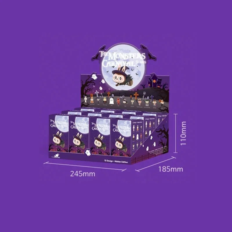 Pop Mart Labubu Halloween Monster Figur PVC 8 ​​cm