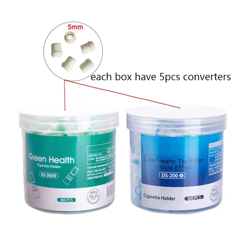 Adous Einweg-Zigarettenfilter, 600 Stück in 6 Schachteln