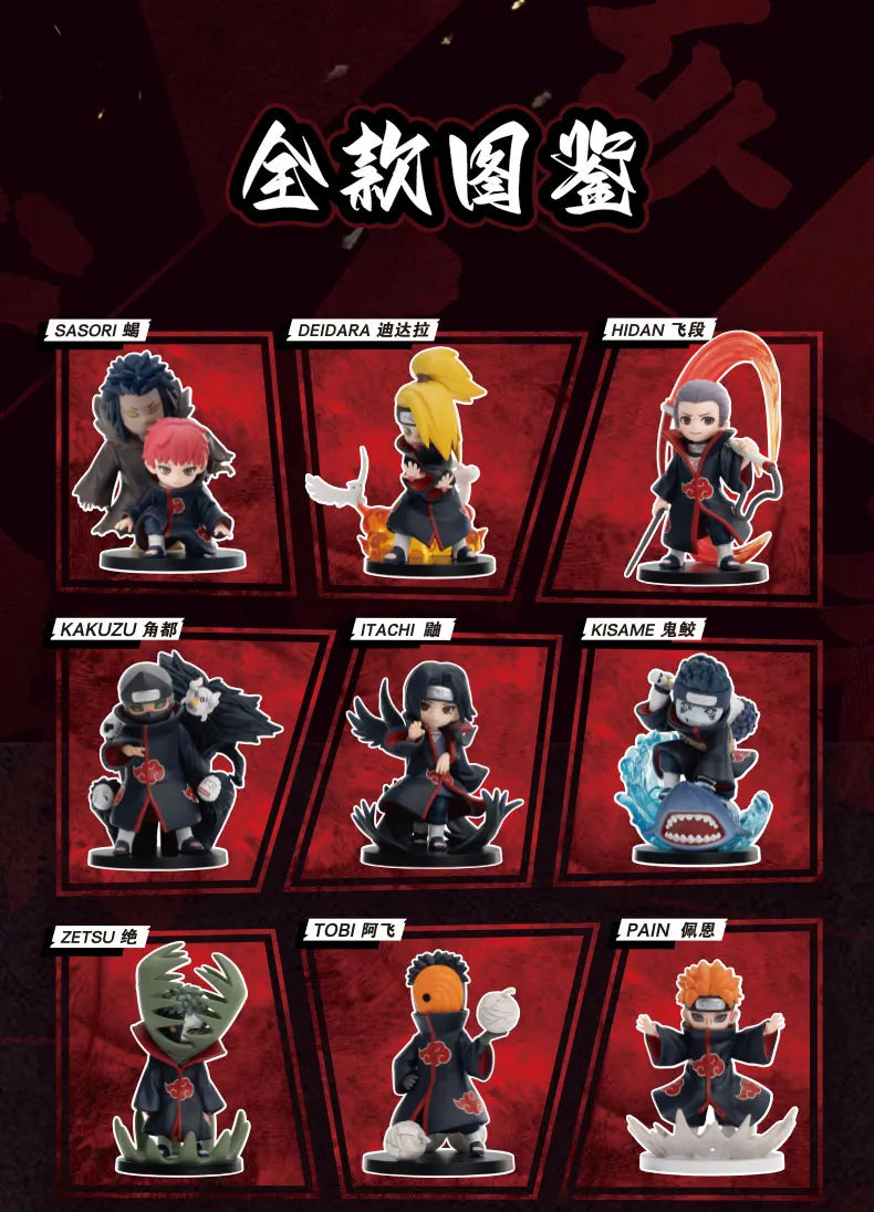 POP MART Naruto Shippuden Akatsuki Arc PVC-Figur