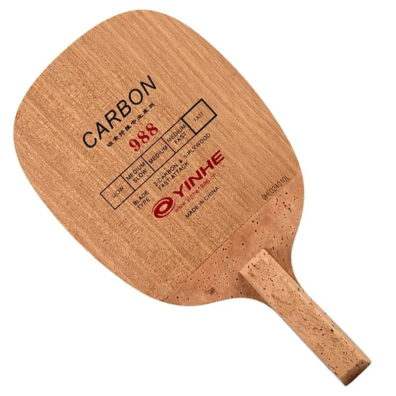 YINHE Tischtennisschläger 988 Carbon Penhold JS Griff