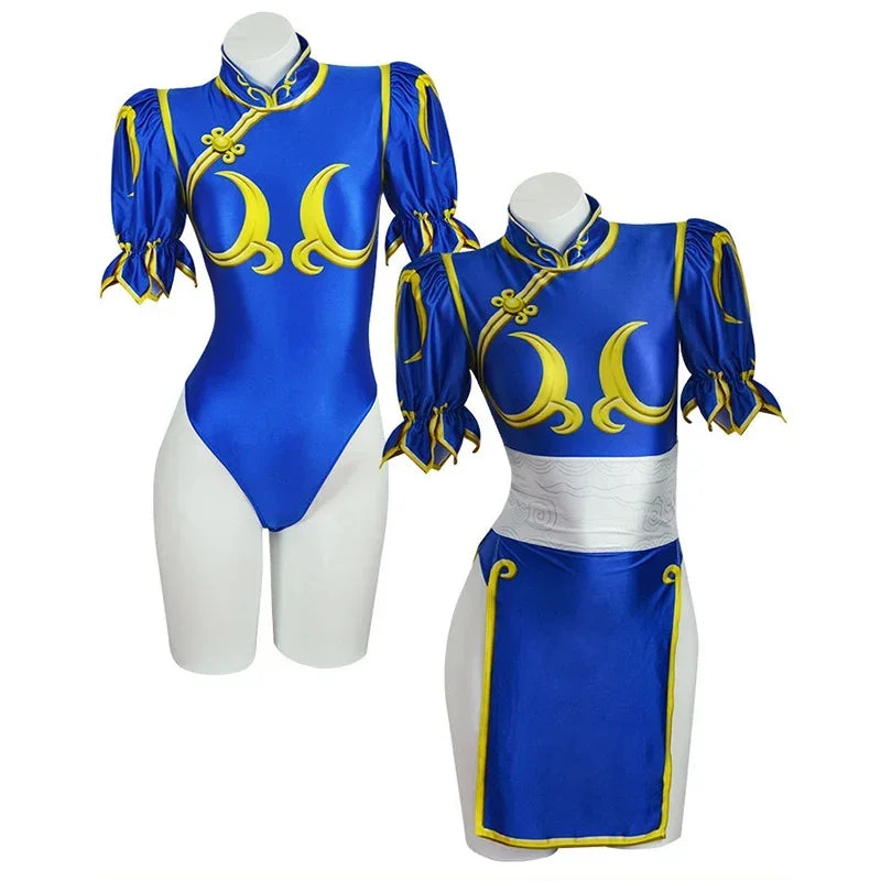 Chun-Li Cosplay-Kostüm — Street Fighter