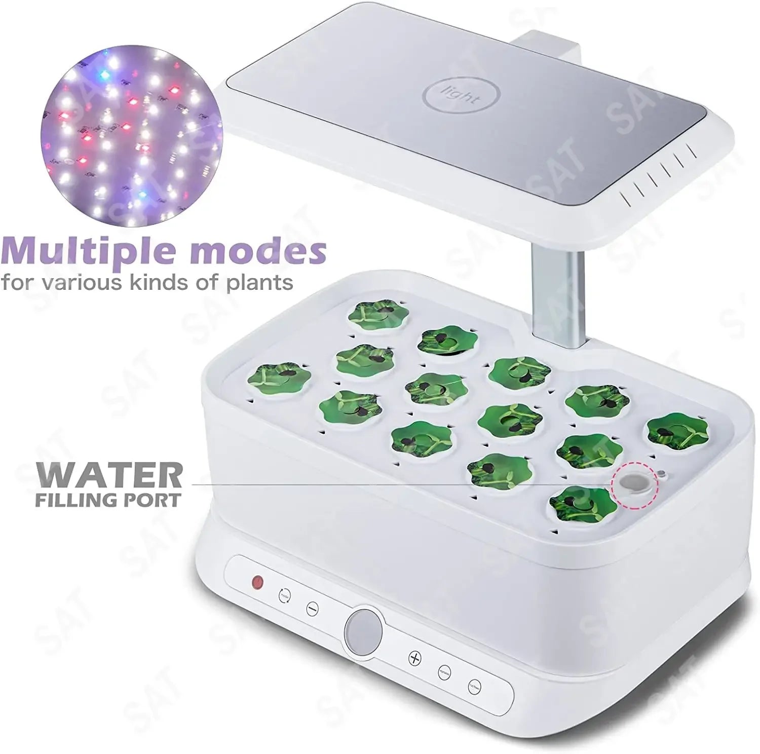 Mini-Smart-System für den Indoor-Hydroponik-Pflanzkasten