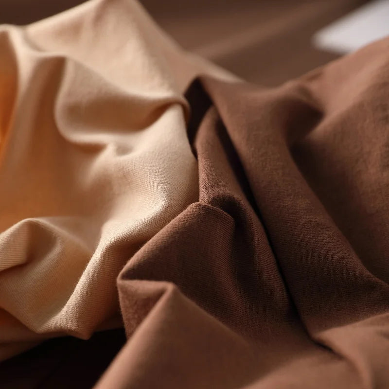 Preference Culotte Taille Haute Coton Beige Marron 7 Pièces