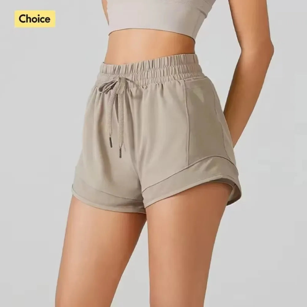 Choice Short Yoga Taille Haute TUNIControl Beige Clair