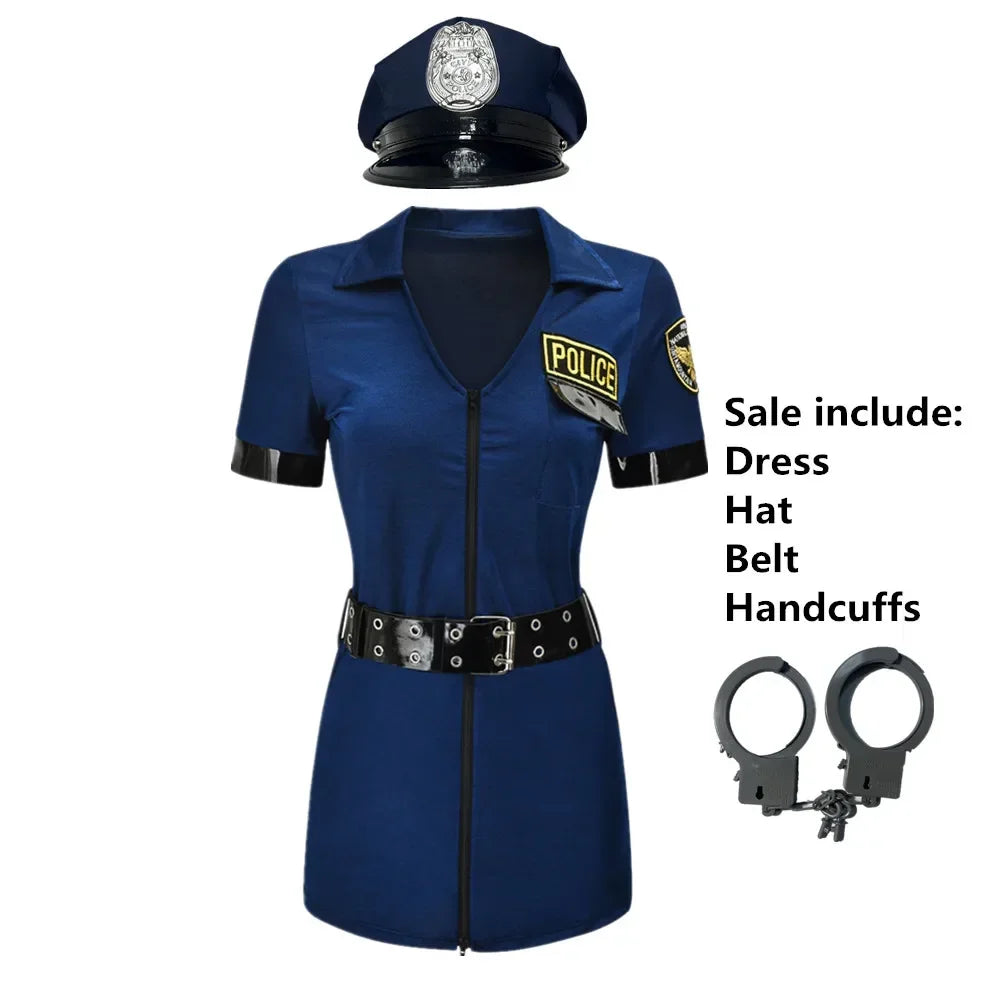 Polizistin Kostüm – Verkleidungs-Set – Astrid