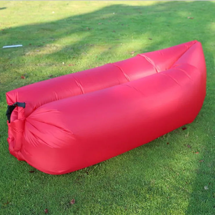 Aufblasbares Sofa – Luftsofa für Strand und Camping – mit Tasche