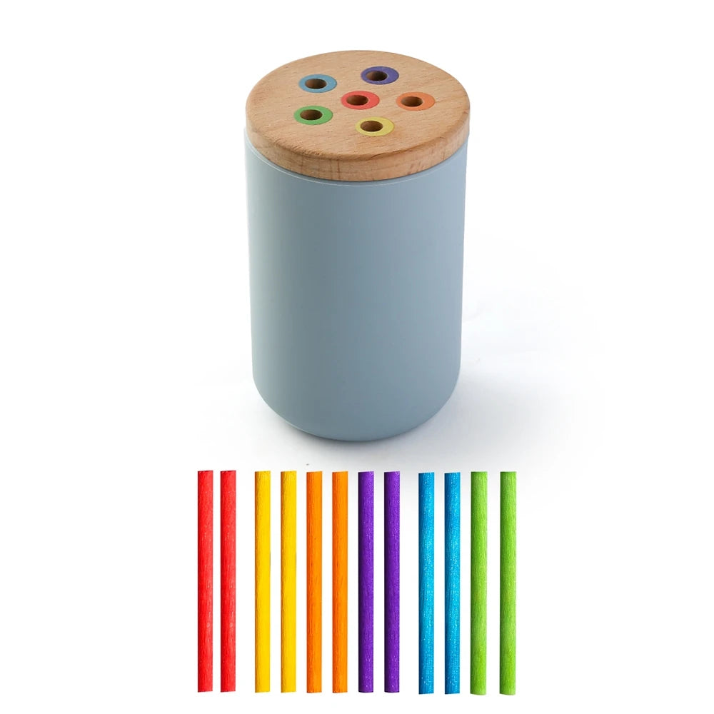 Jouets En Silicone Montessori Tri Des Couleurs Motricité Fine Sensoriels Assortis Puzzle Éducatif Précoce Pour Tout Petits by LSDLBoutique.ch