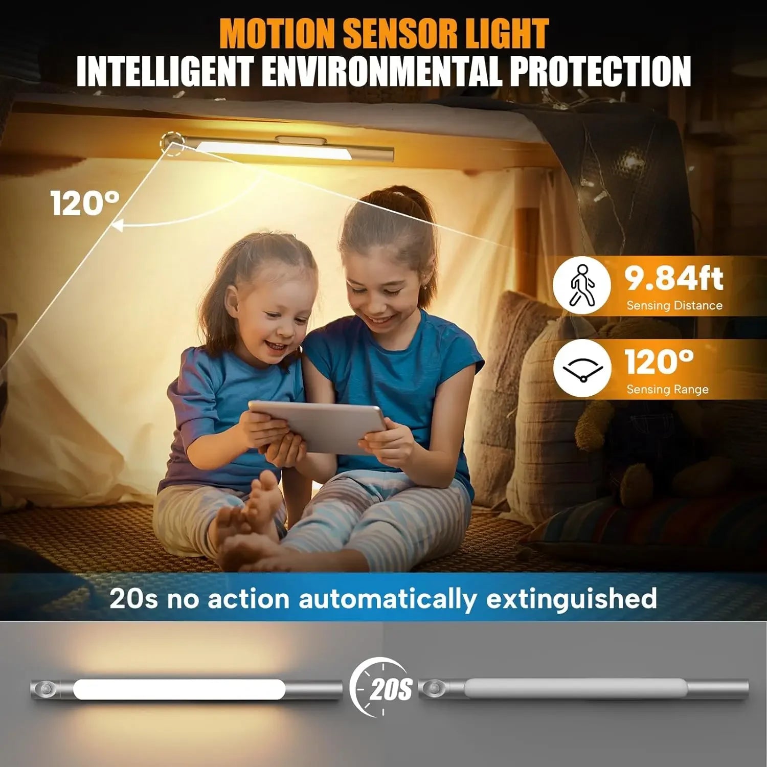 Xiaomi 40cm 3000mAh Magnetic Sensor LED Night Light