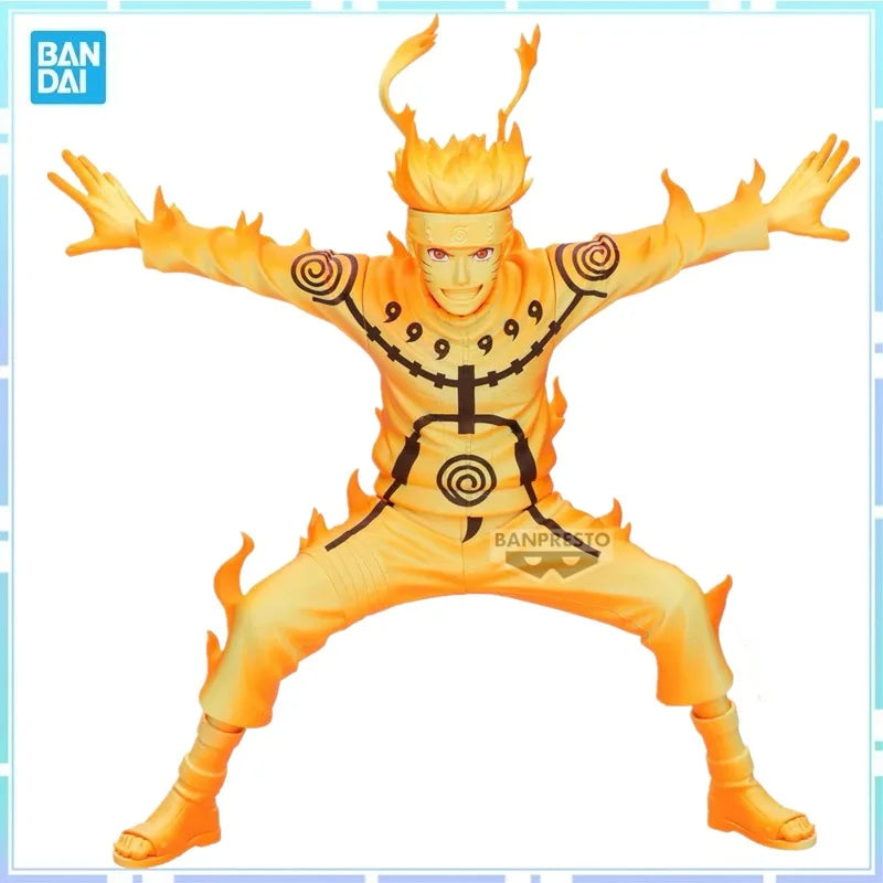 Bandai Original BANPRESTO Anime NARUTO Grandista Uzumaki Naruto PVC Sammlerfigur Modell Spielzeug Geschenke