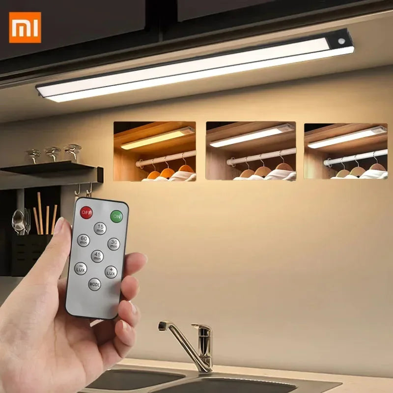 Xiaomi kabelloses LED-Nachtlicht mit Bewegungssensor, USB-Aufladung, Fernbedienung