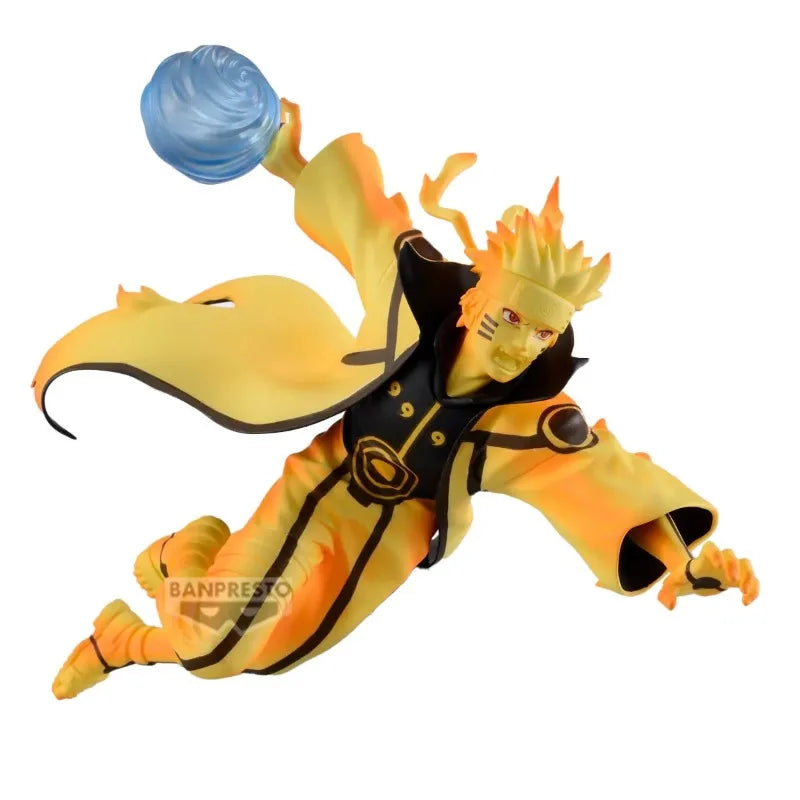 Bandai Original BANPRESTO Anime NARUTO SHIPPUDEN Uzumaki Naruto Namikaze Minato Kurama PVC Action Figure Modell Sammeln Spielzeug