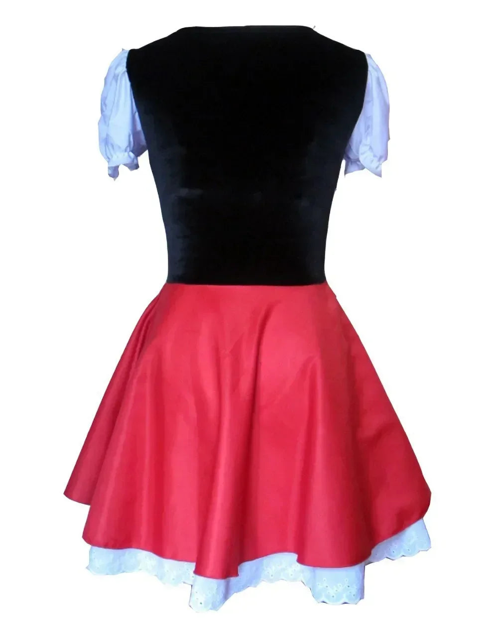Little Red Riding Hood Costume – Women's Dress and Cape Cosplay Fairy Tale Outfit