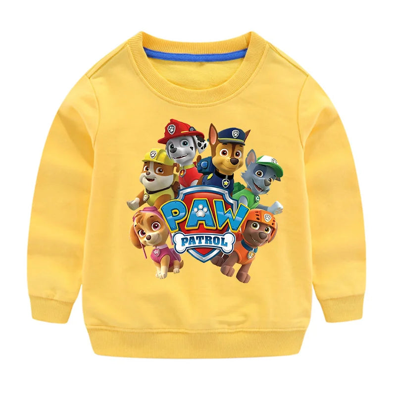 Sweat-shirt à capuche pour Sport, mignon, Paw Patrol, décontracté, dessin animé Paw Patrol, Patchwork, pull, automne, vêtements de Sport, cadeaux d'anniversaire, 2024 by LSDLBoutique.ch