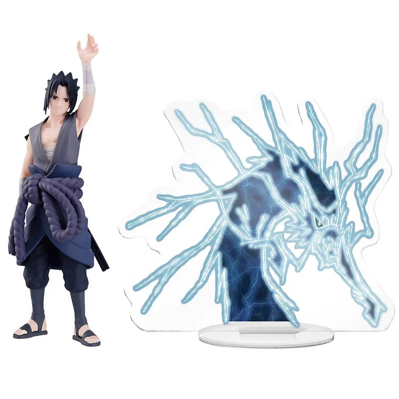 Bandai Original Banpresto Anime NARUTO Panel Speccule Uchiha Sasuke PVC Actionfigur Sammlerstück Spielzeug Geschenk