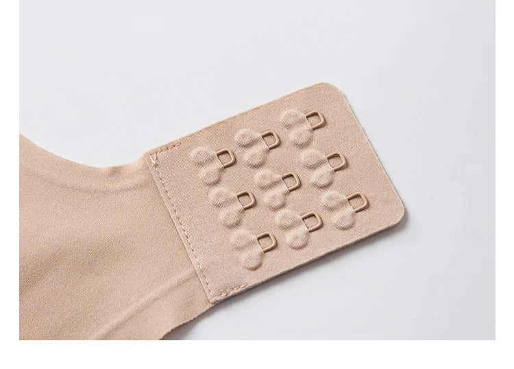 SuyaDream Nahtloser BH, 3/4-Cup, beigefarbenes Seidenfutter