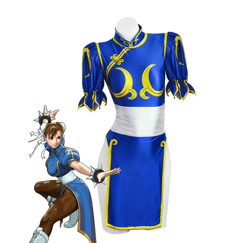 Chun-Li Cosplay-Kostüm — Street Fighter