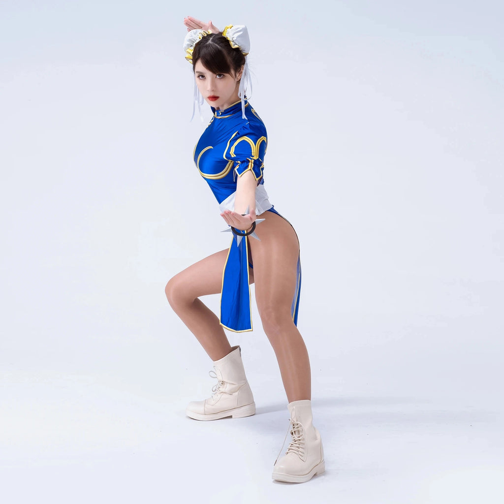 Chun-Li Cosplay-Kostüm — Street Fighter