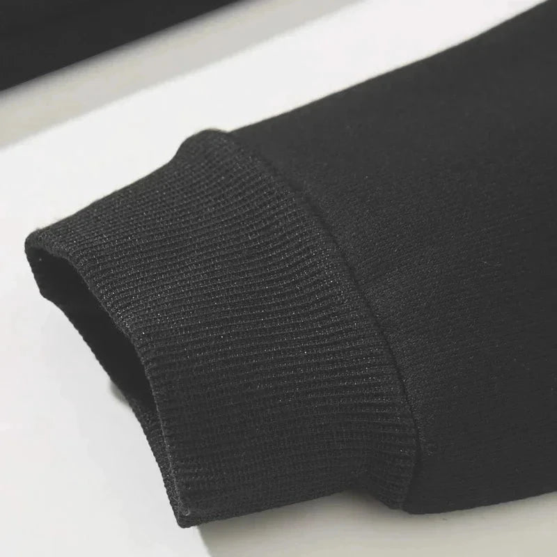 Oversized Herren-Kapuzenpullover mit Reißverschluss aus 100 % Baumwolle