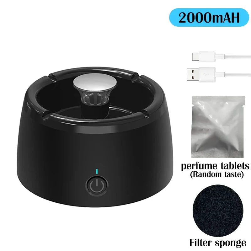 USB Air Purifier Ashtray for Home and Office
