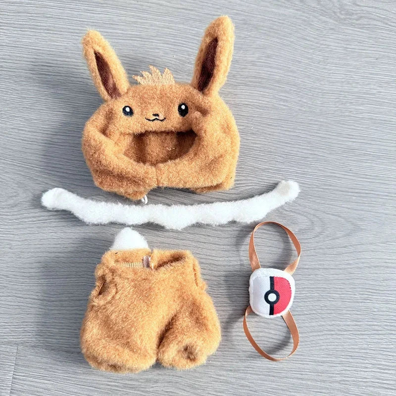 Labubu Modepuppe 1 von 3 Plüschkleidung Cartoon